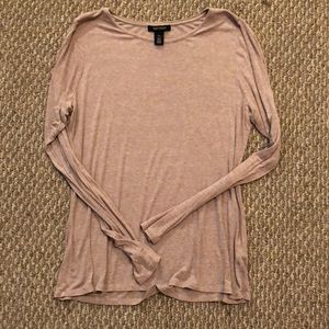 White House Black Market layering long sleeve, pink 💗